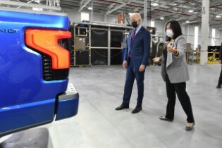 President Biden Visits Rouge Electric Vehicle Center